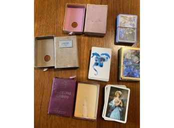 Vintage Lot Of 4 Decks Of Playing Cards