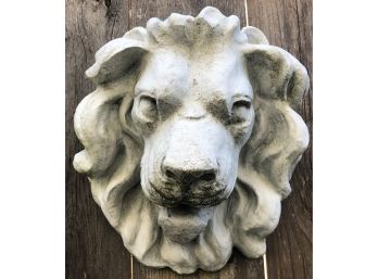 Plaster Lion Head