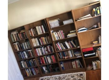 Six Foot Bookcases And All Books