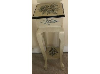 Paint Decorated Plant Stand