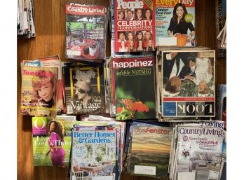 Large Lot Of Magazines