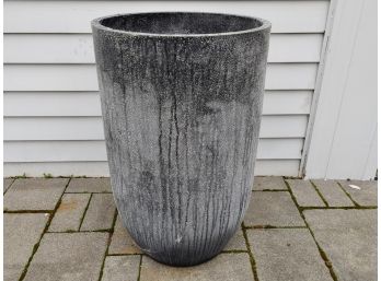 Tall Cylindrical Composite Planter