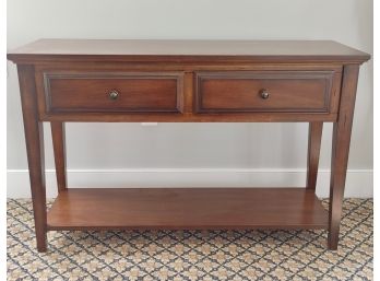 Two Drawer Hall Table By Riverside Furniture Corp.