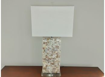 Jonathan Y Rectangular Seashell Table Lamp