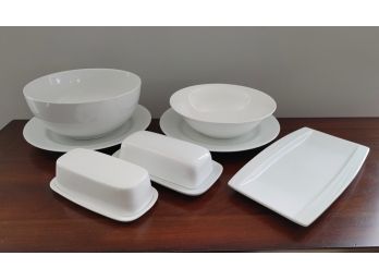 Misc Lot Of White Everyday China (7)