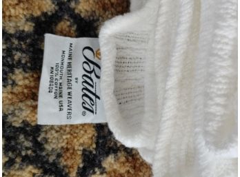 Bates Of Maine White Cotton Blanket - Full/Queen