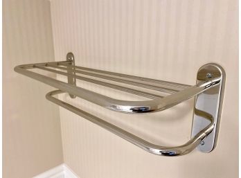 Wall Mounted Hotel Towel Shelf & Rack