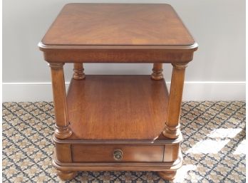Mahogany Stained Bassett End Table