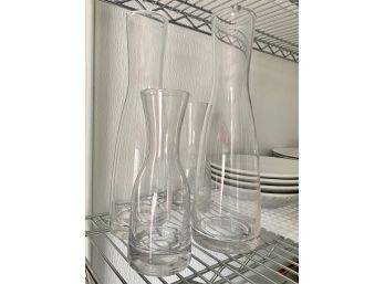 Glass Decanters (4)