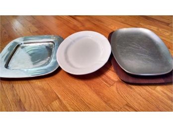 Lot Of 3 Serving Platters