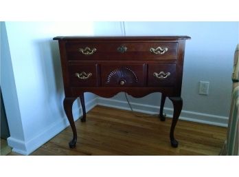 Thomasville Queen Anne Style Lowboy - Console Cabinet 32'w X 18'd X 30'h