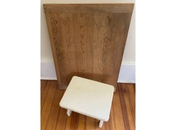 Breadboard And Country Stool