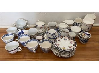 Large Lot Of Teacups And Saucers