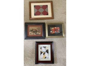 Four Framed Art Objects