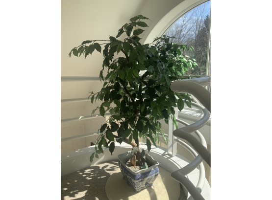 Incredibly Huge Faux Potted Ficus Tree