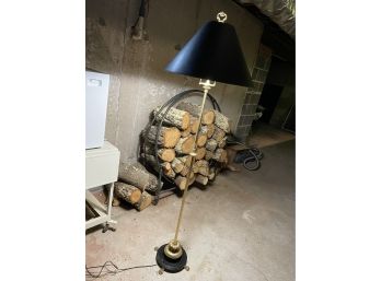 Nice Vintage 3 Light Brass Standing Lamp