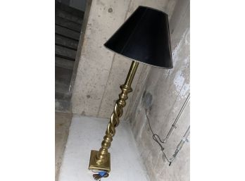 Incredibly Beautiful Twisted Brass Standing Lamp