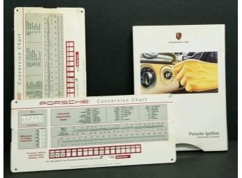 2 Porsche Conversion Charts & A Porsche Ignition Dvd Package.