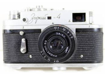 Zopkuu 4 Camera - Zorki (Russian/Soviet) 35 MM Camera Industar-3.5/50 Lens