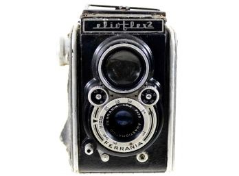 Ferrania: Elioflex 2 Vintage Italian Camera 1950's  Mid-Century Modern