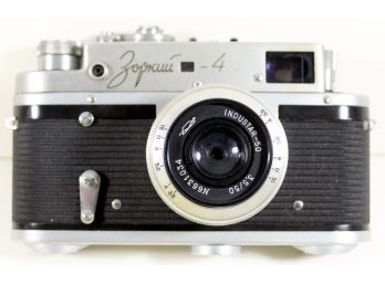 Zopkuu 4 Camera - Zorki (Russian/Soviet) 35 MM Camera Industar-50 Lens