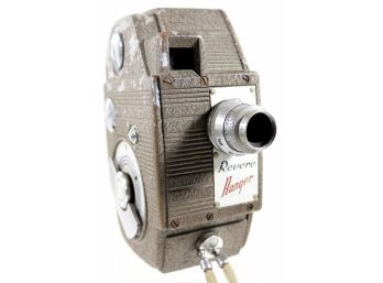 Vintage REVERE Eight (8) Model 81 8mm Film/Movie Camera Cine-Nikkor-Revere Lens