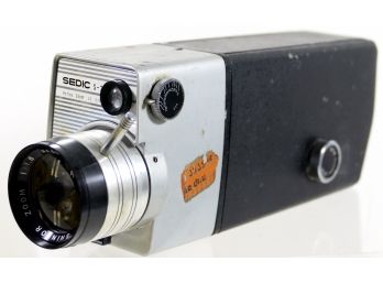 Vintage Japanese 8mm Movie Camera - Sedic S-2 (Electric) Camera With Shinkor Zoom Lens