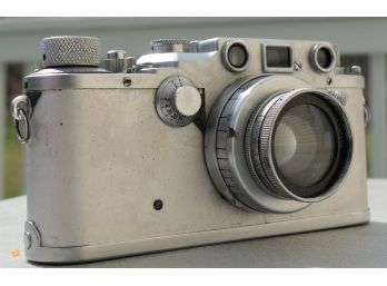 LEICA IIIC - 1940 German 35 Mm Camera - Aluminum Body