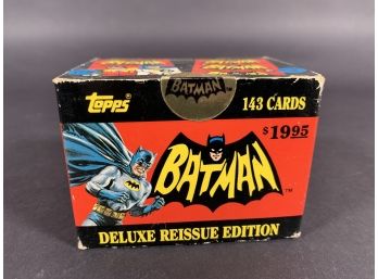 Vintage Batman Cards 1989 Topps Batman 1966 Reissue Factory Sealed