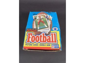 Vintage Football Cards 1989 Topps Box Of 36 Wax Packs