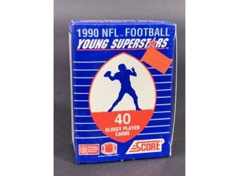 Vintage Football Cards 1990 Score NFL Football Young Superstars