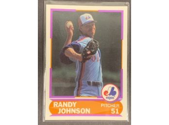 Vintage Baseball Card 1989 Score Young Superstars Randy Johnson Rookie