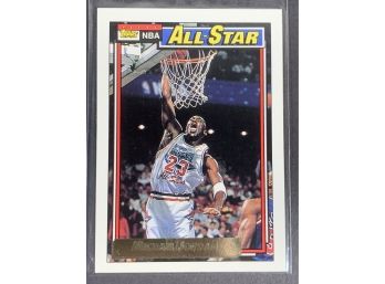 Vintage Basketball Card 1992 Topps Michael Jordan All Star Topps Gold