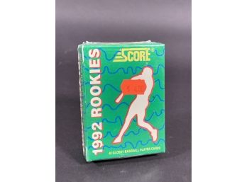Vintage Baseball Cards Score 1992 Rookies Sealed