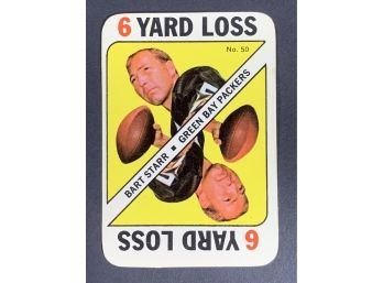 Vintage Football Card 1970 Topps Game Bart Starr