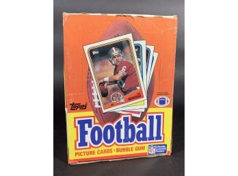 Vintage Football Cards 1988 Topps Football Box Of 36 Wax Packs