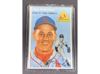 Vintage Baseball Cards 1954 Topps Joe Presko