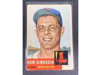 Vintage Baseball Card 1953 Topps Joe Dimaggio