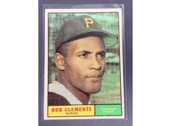 Vintage Baseball Cards 1961 Topps Roberto Clemente
