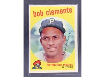 Vintage Baseball Cards 1959 Topps Roberto Clemente