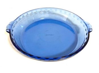Vintage Cobalt Blue Pyrex 229 Pie Plate