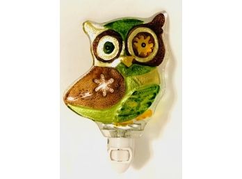 Vintage Mid Century Owl Night Light