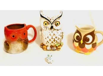 Collection Of 4 Owl Themed Goodies