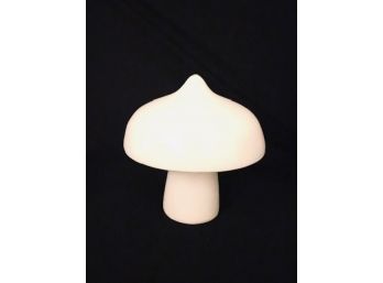 Large White Ceramic Mushroom