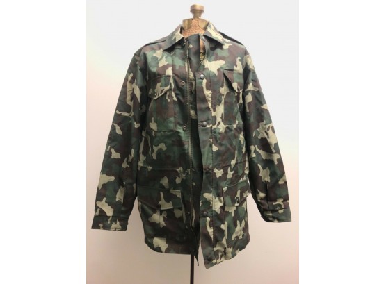 Vintage Yet UNUSED Camouflage Vetements Burtmar Garrison Land Man's Army Field Jacket