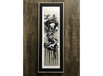 Professionally Framed Black & White Picture Of Death Killing Jesus W/ The Spear Of Destiny Titled - Oblivion