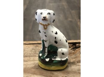Antique Lovely Petite Staffordshire Dog Figurine