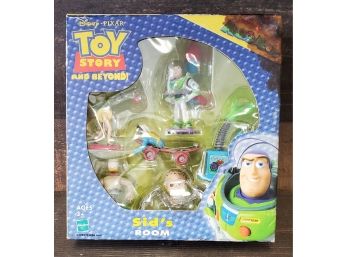Disney Pixar 'Toy Story And Beyond' Six Toys Box Set - New In Box! Sids Room- Buzz Lightyear, Baby Head!
