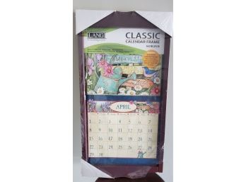 LANG Classic Calendar Frame Brand New Solid Pine For Lang Calendars - Or Any Use!