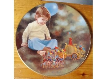 Fantasy Festival - The Magic People Series Limited Edition By Lynn Lupetti Decorative Plate From 1982